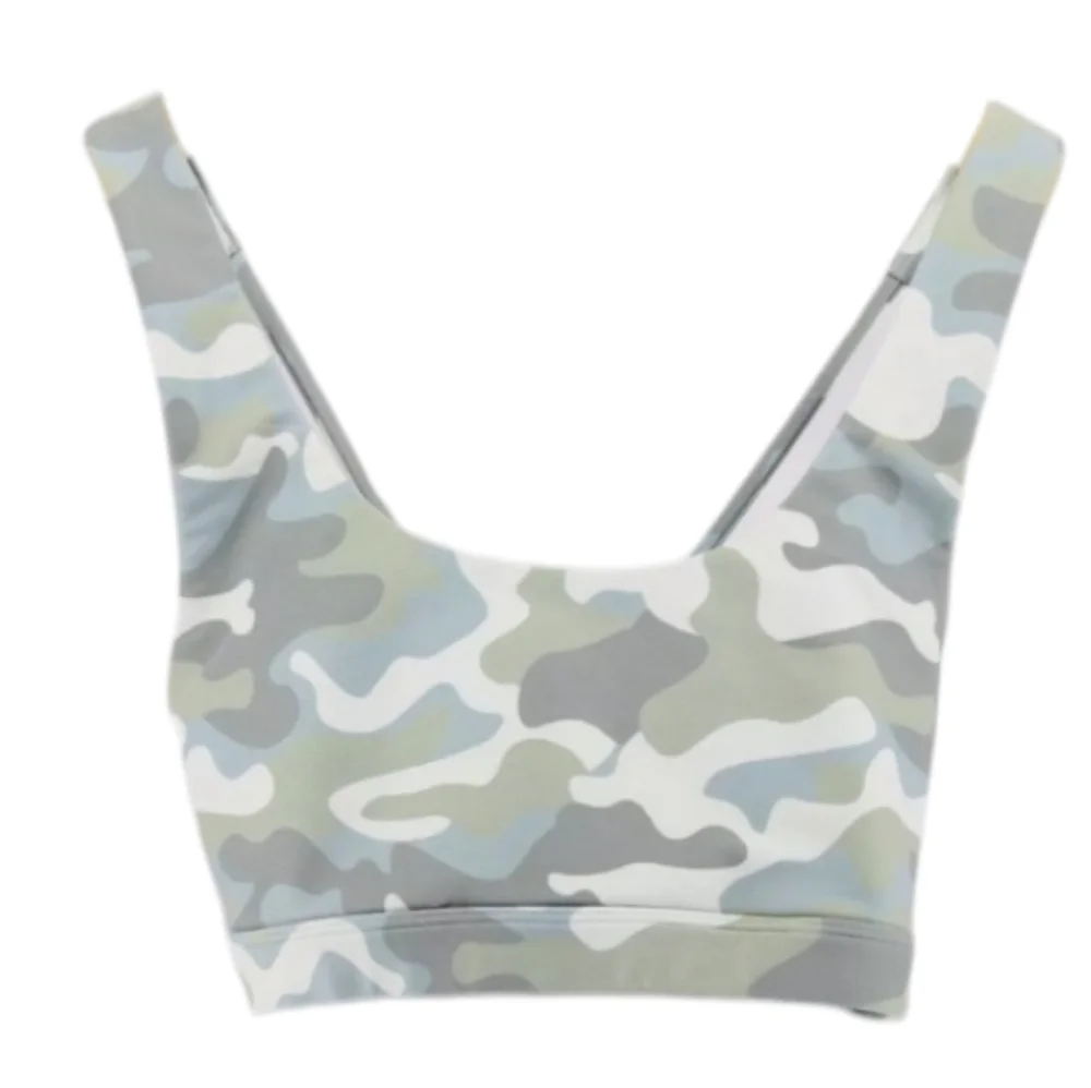 Spiritual Gangster Camo Studio Fitness Sports Bra - Picture 3 of 5
